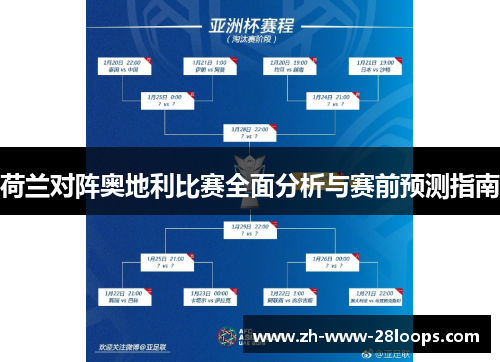 荷兰对阵奥地利比赛全面分析与赛前预测指南 荷兰对阵奥地利比赛全面分析与赛前预测指南